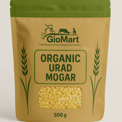 Organic Urad Mogar / Urad Dal White / Black Gram Split Dehusked